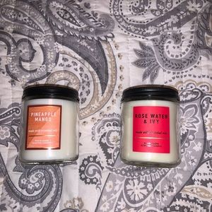 2 Bath and Body works Candles (Never used)
